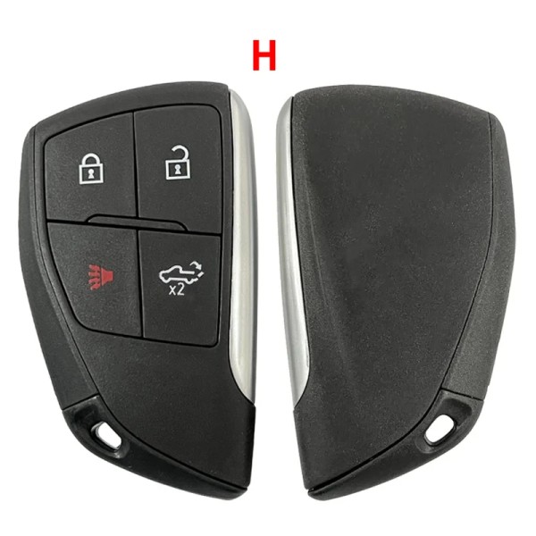 2022-2024 Chevrolet Silverado / 4-Button 433Mhz Smart Key / PN: 13548441 / YG0G21TB2 (AFTERMARKET)